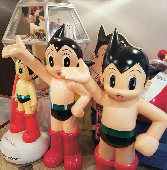 일본 테즈카프로덕션의 대표 캐릭터 '아톰' 룽투코리아 제공